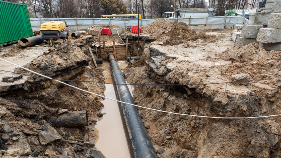 csatornahálózat kivitelezés lépései