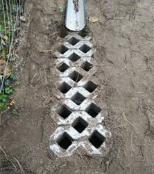 esővíz szikkasztó méretezése