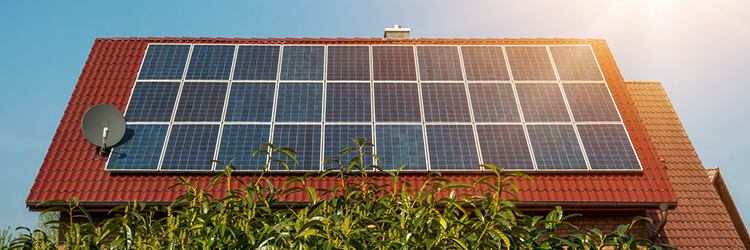 önellátó ház napelemek használatával